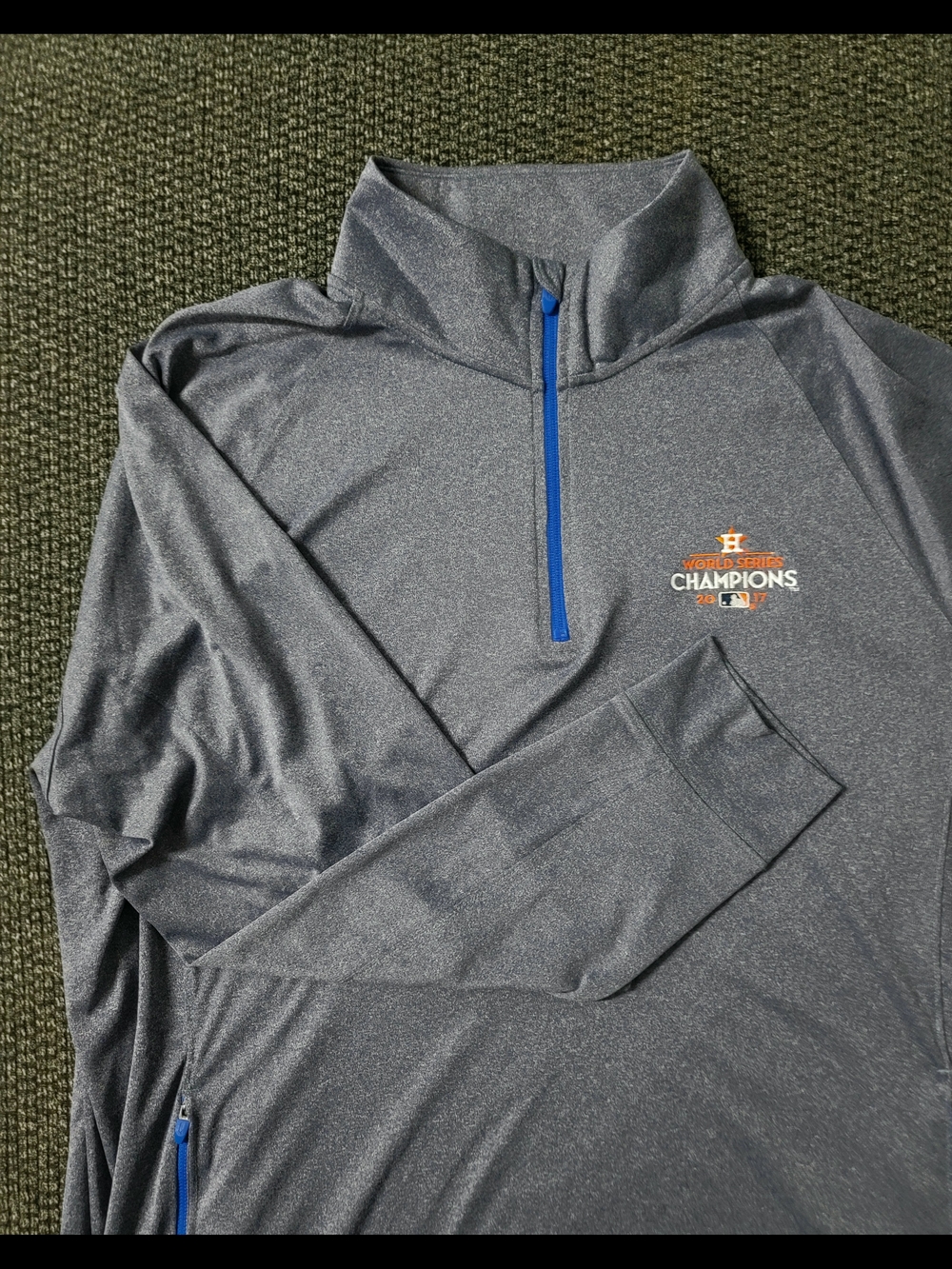 Vineyard Vines 1/4 Zip Performance Pullover Men's 2XL Houston Astros